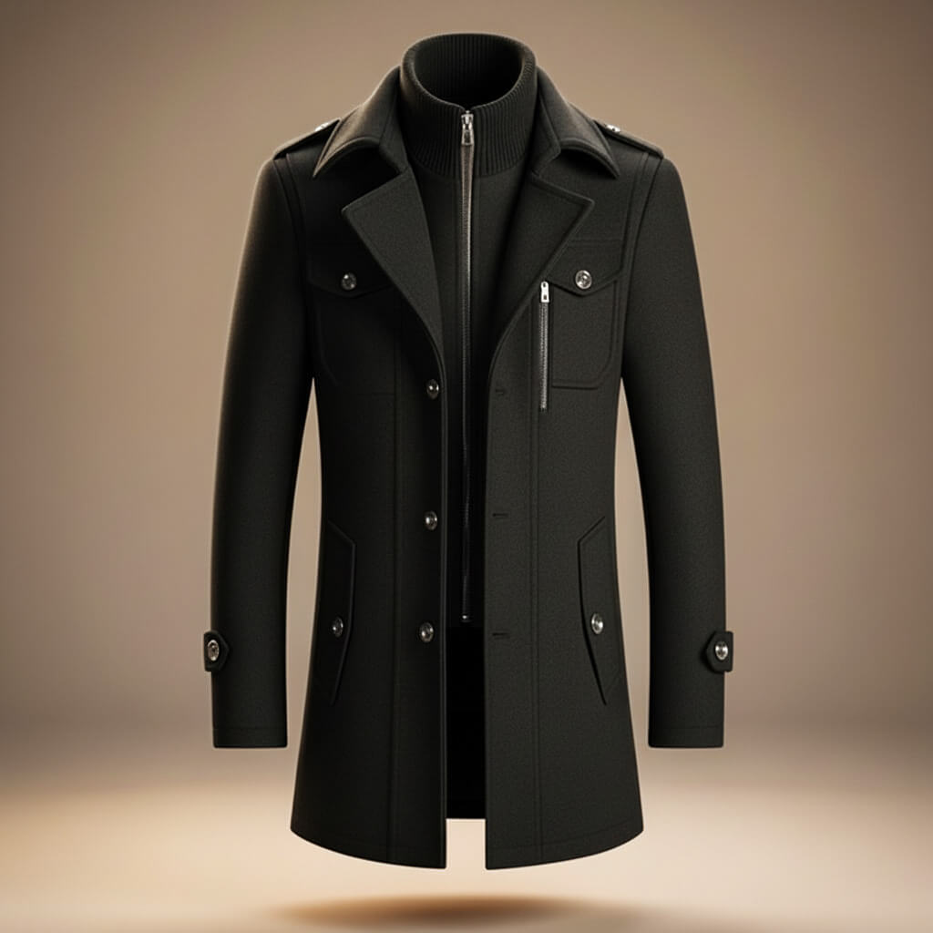 Matteo Legacy Virgin Wool Coat