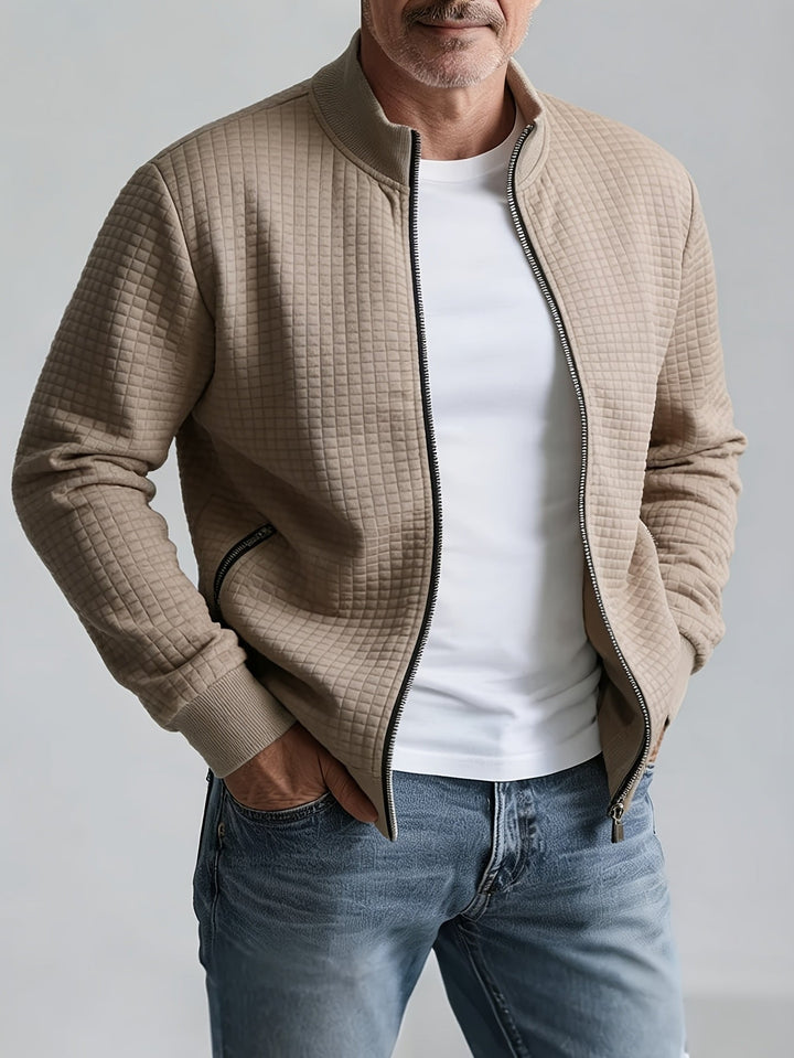 Rocco Stand-Collar Zip Jacket
