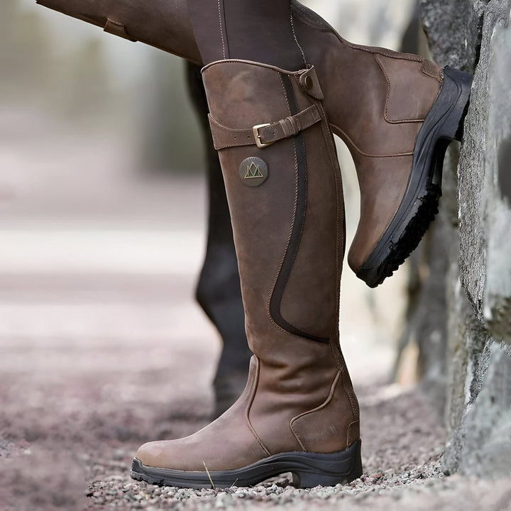 Simonetta Leather Knee High Boots