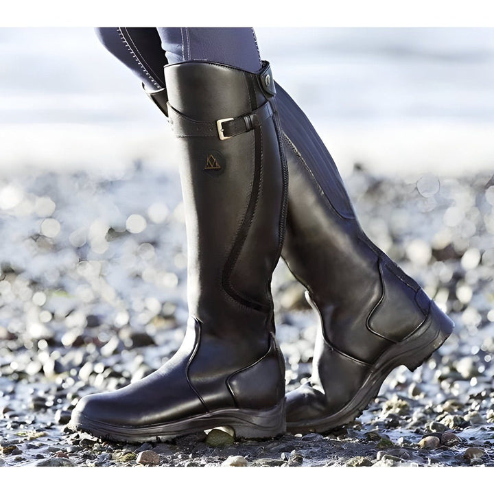 Simonetta Leather Knee High Boots