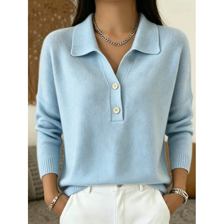 Odalys Button Polo Sweater