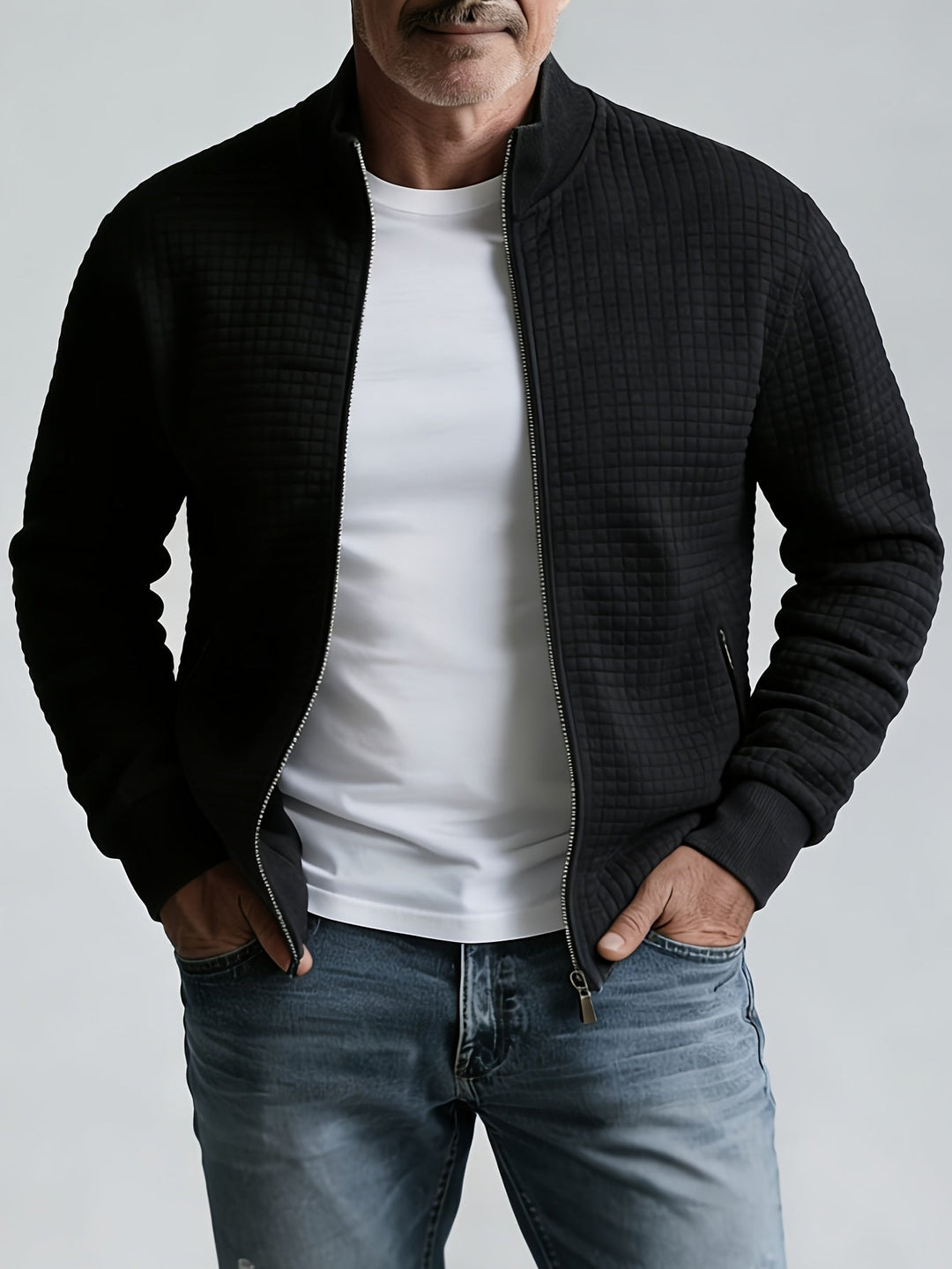 Rocco Stand-Collar Zip Jacket
