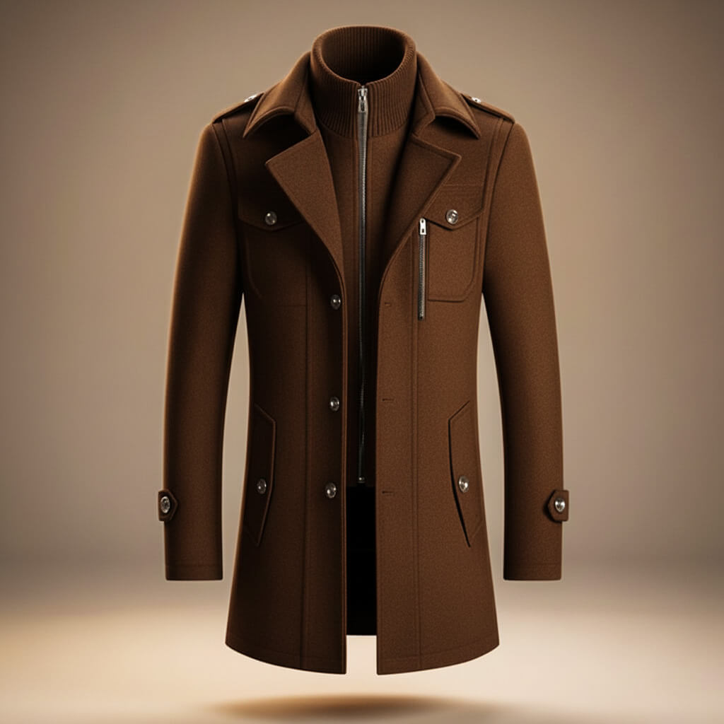 Matteo Legacy Virgin Wool Coat