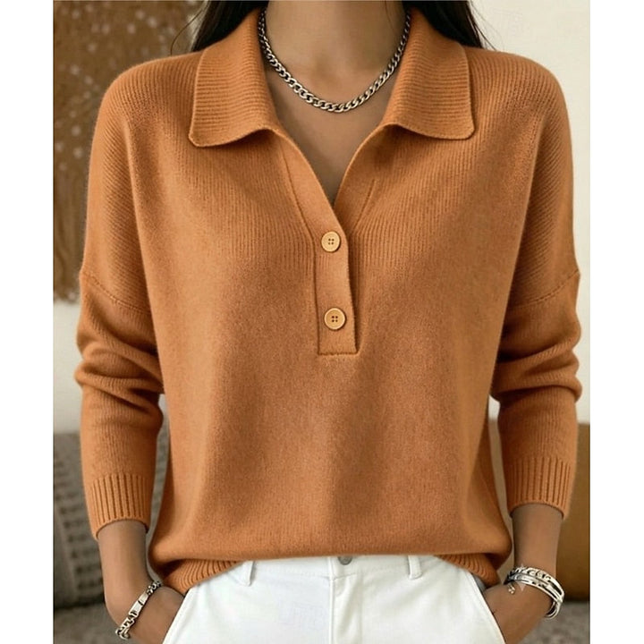 Odalys Button Polo Sweater