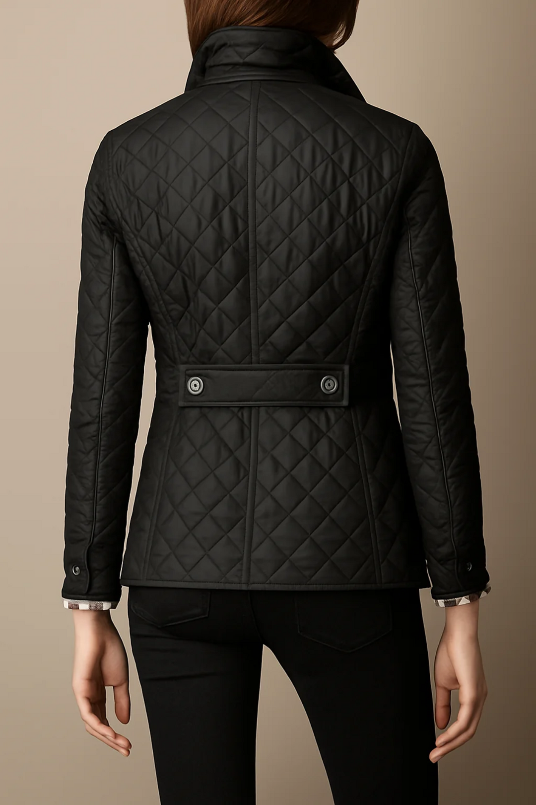 Vionette Quilted Button Jacket