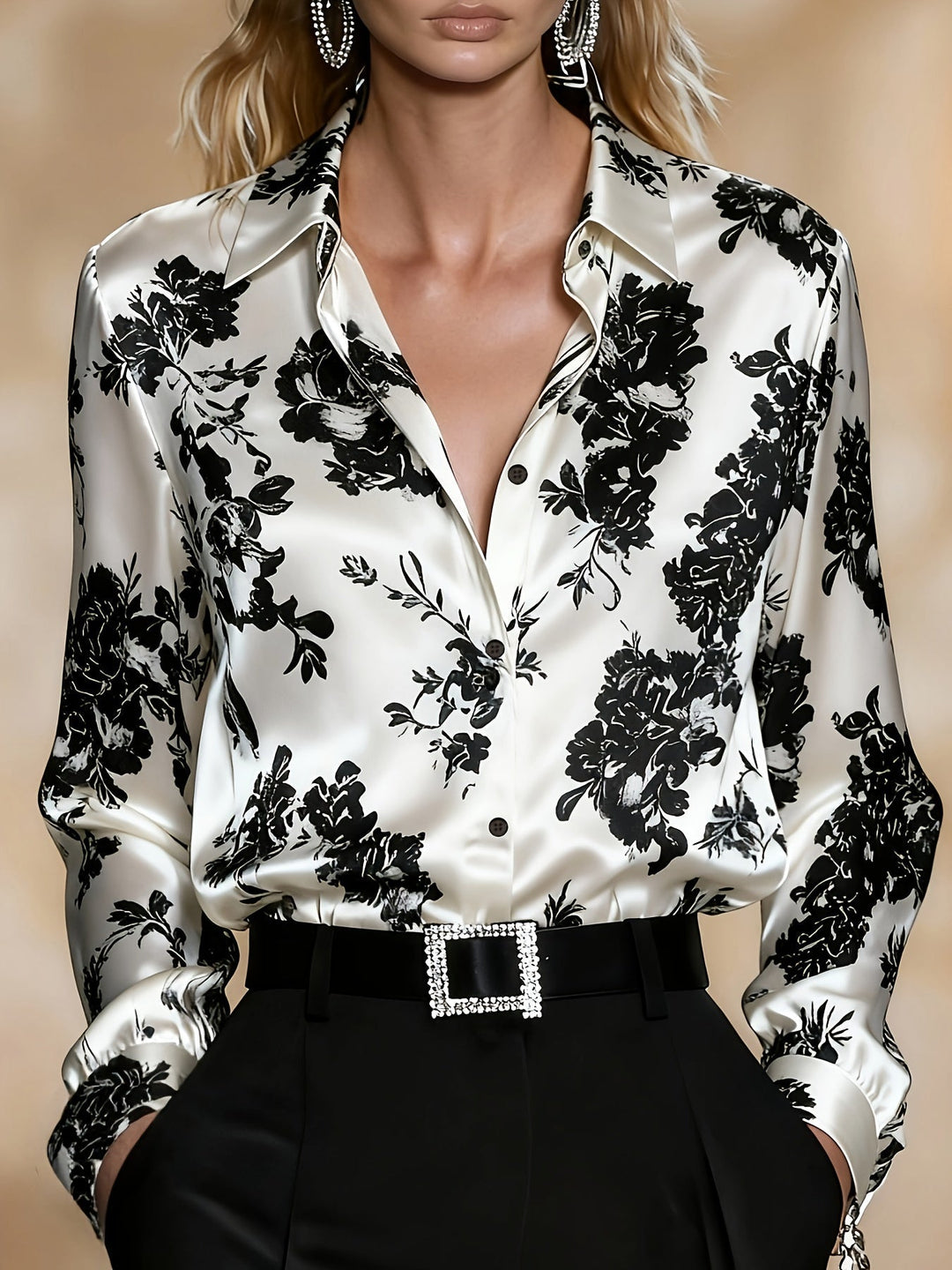 Adeline Floral Print Blouse