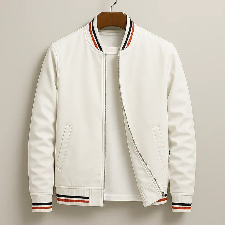 Bartholomew Striped Rib Bomber