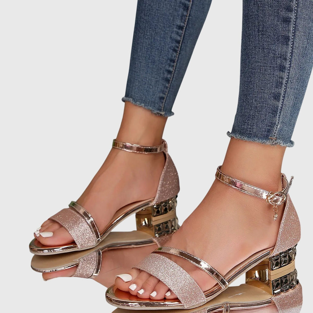 Paula Orthopedic Heeled Sandals