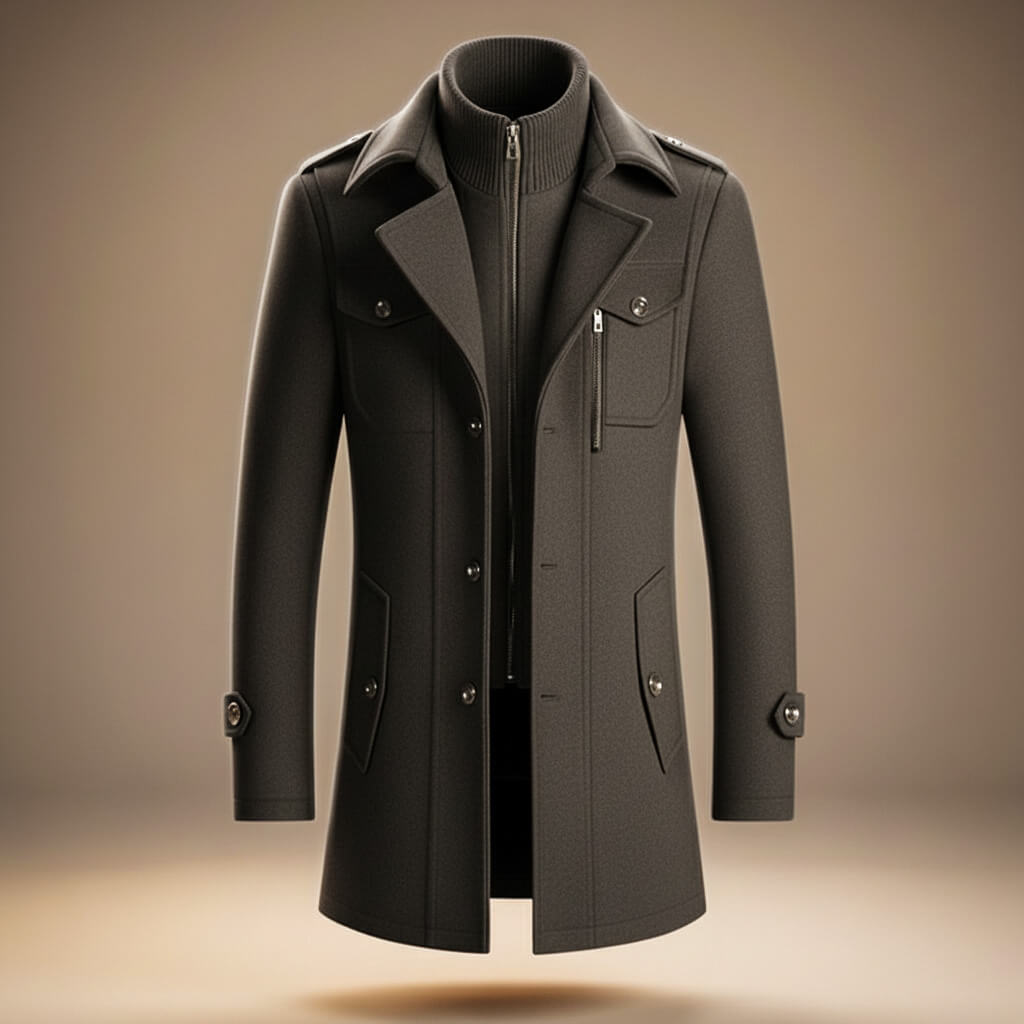 Matteo Legacy Virgin Wool Coat
