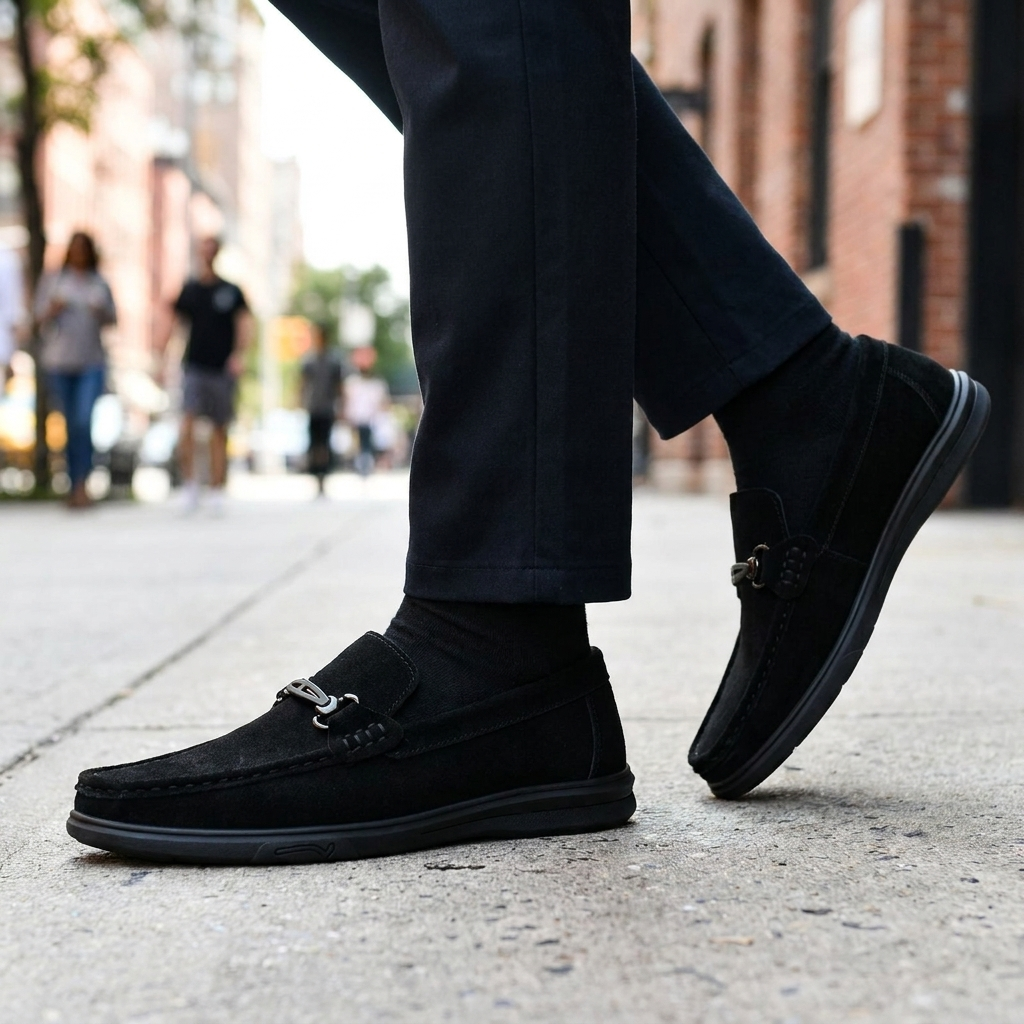 Zachary Premium Suede Loafers