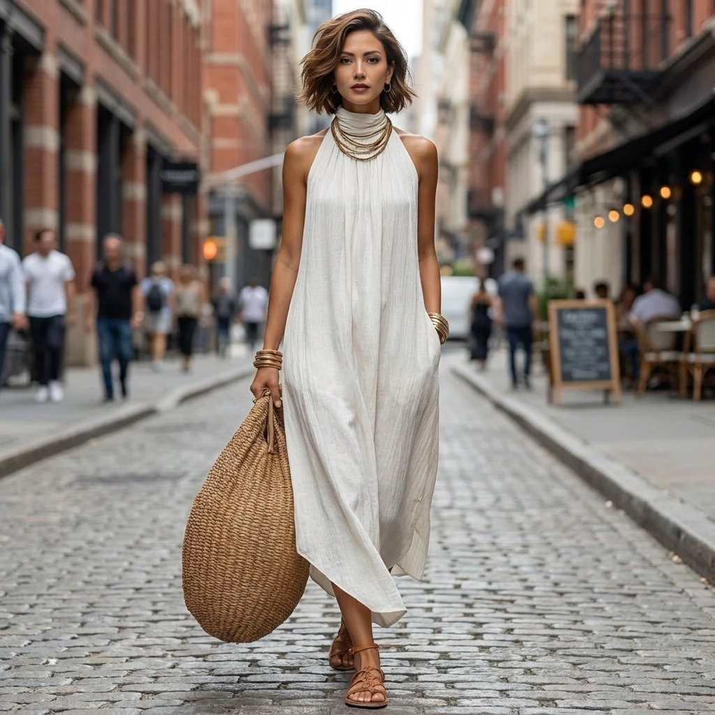 Hireya Relaxed Fit Maxi Dress