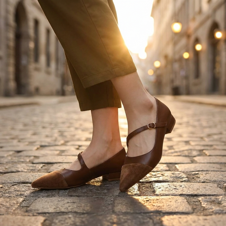 Avery Pointed Toe Flats