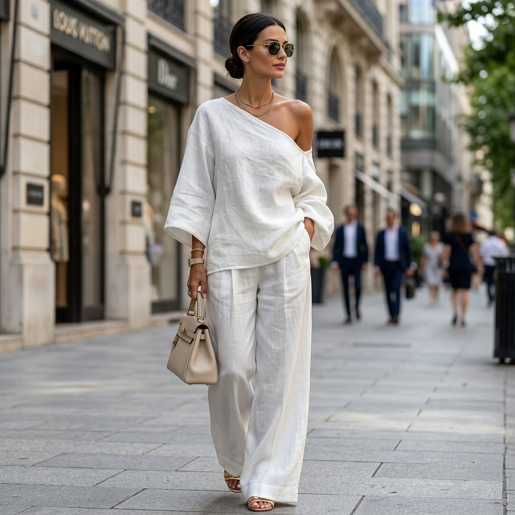 Arya One Shoulder Matching Set