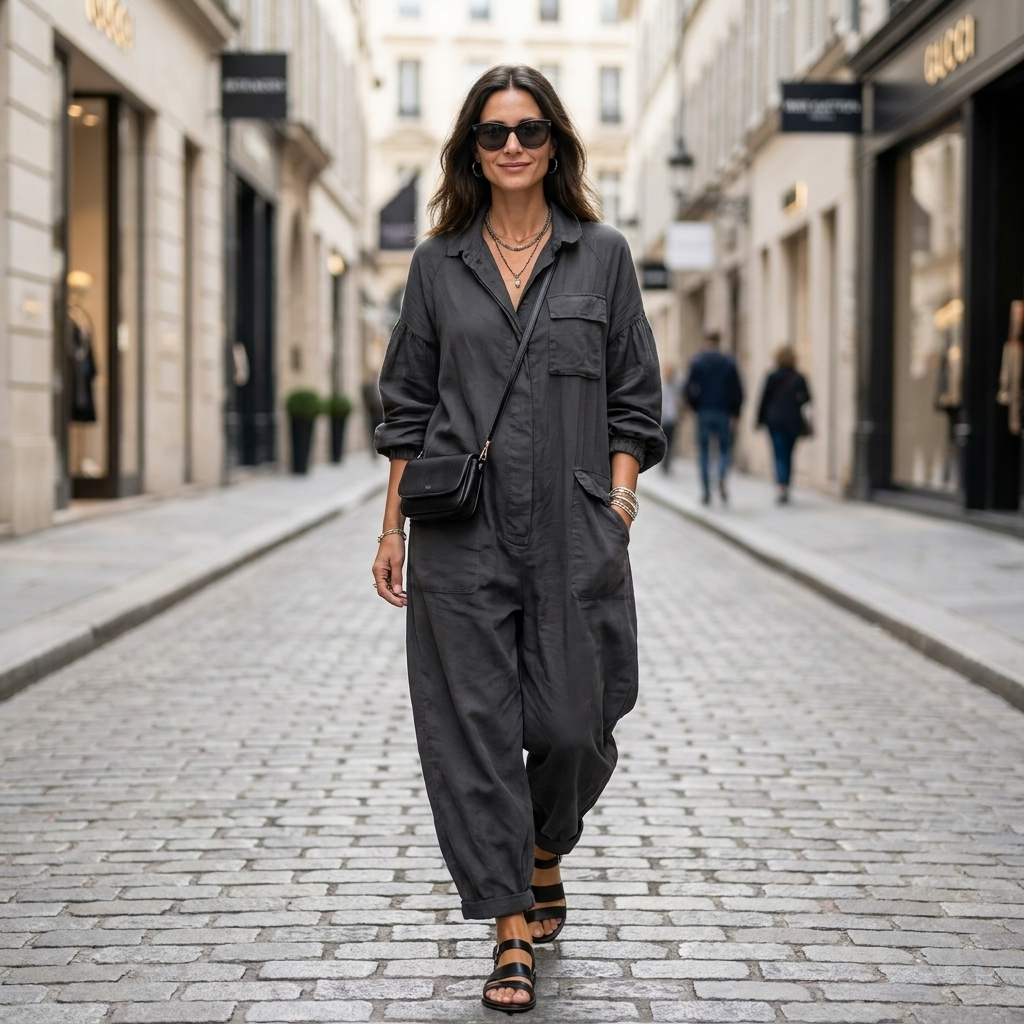 Dania Utility Pocket Jumpsuit