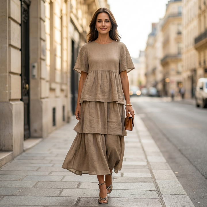 Imogen Tiered Maxi Dress