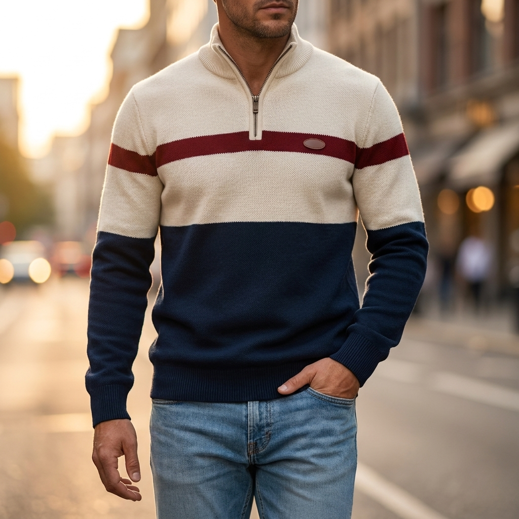 Corbin Quarter Zip Sweater