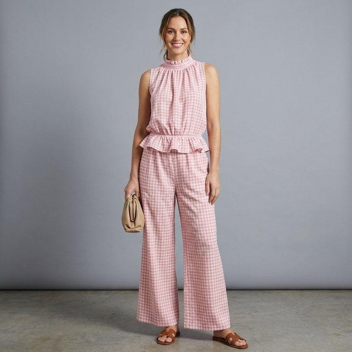 Paloma Gingham Two Piece Set
