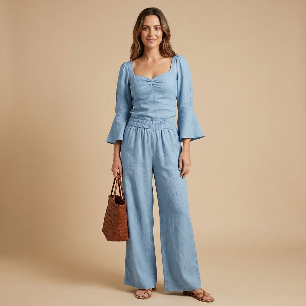 Farrow Ruched Bodice Set