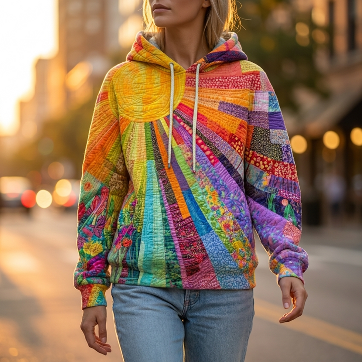 Aurelia Bohemian Print Hoodie