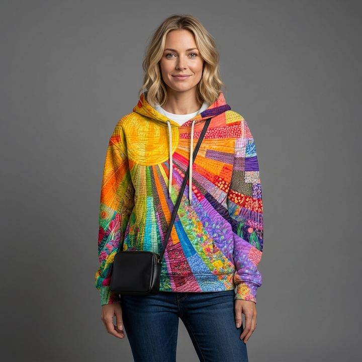 Aurelia Bohemian Print Hoodie