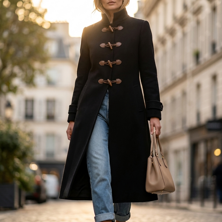 Lucienne Toggle Front Coat