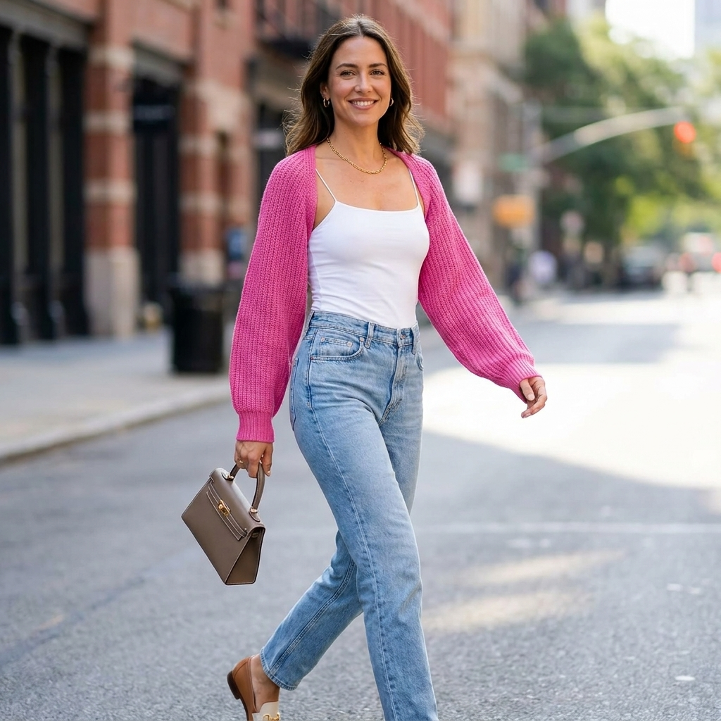 Paloma Ribbed Knit Shrug