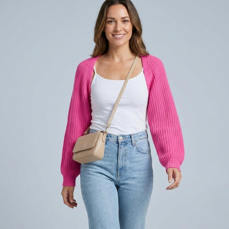 Paloma Ribbed Knit Shrug