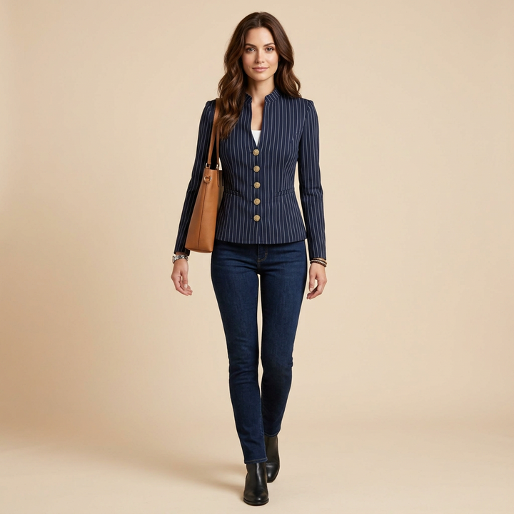 Winslow Stand Collar Blazer
