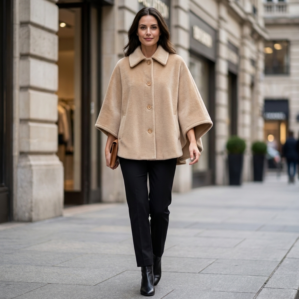 Winona Batwing Cape Jacket