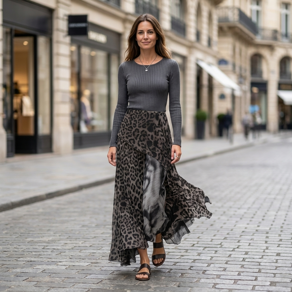 Genevra Ribbed Knit Dress