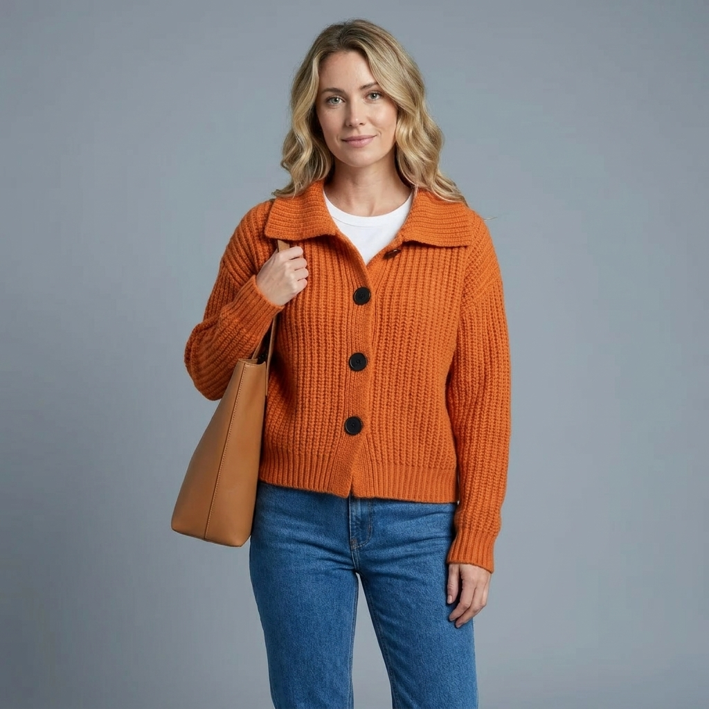 Fioralba Button Front Cardigan