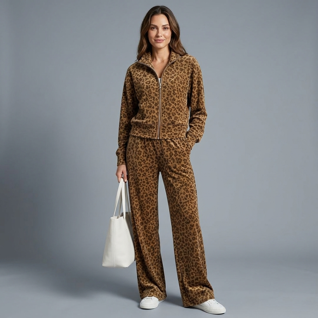 Tallulah Leopard Print Two Piece