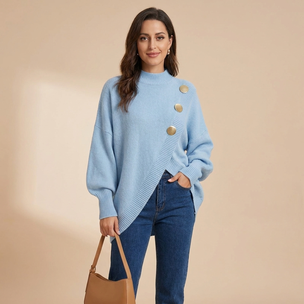 Seraphine Mock Neck Pullover