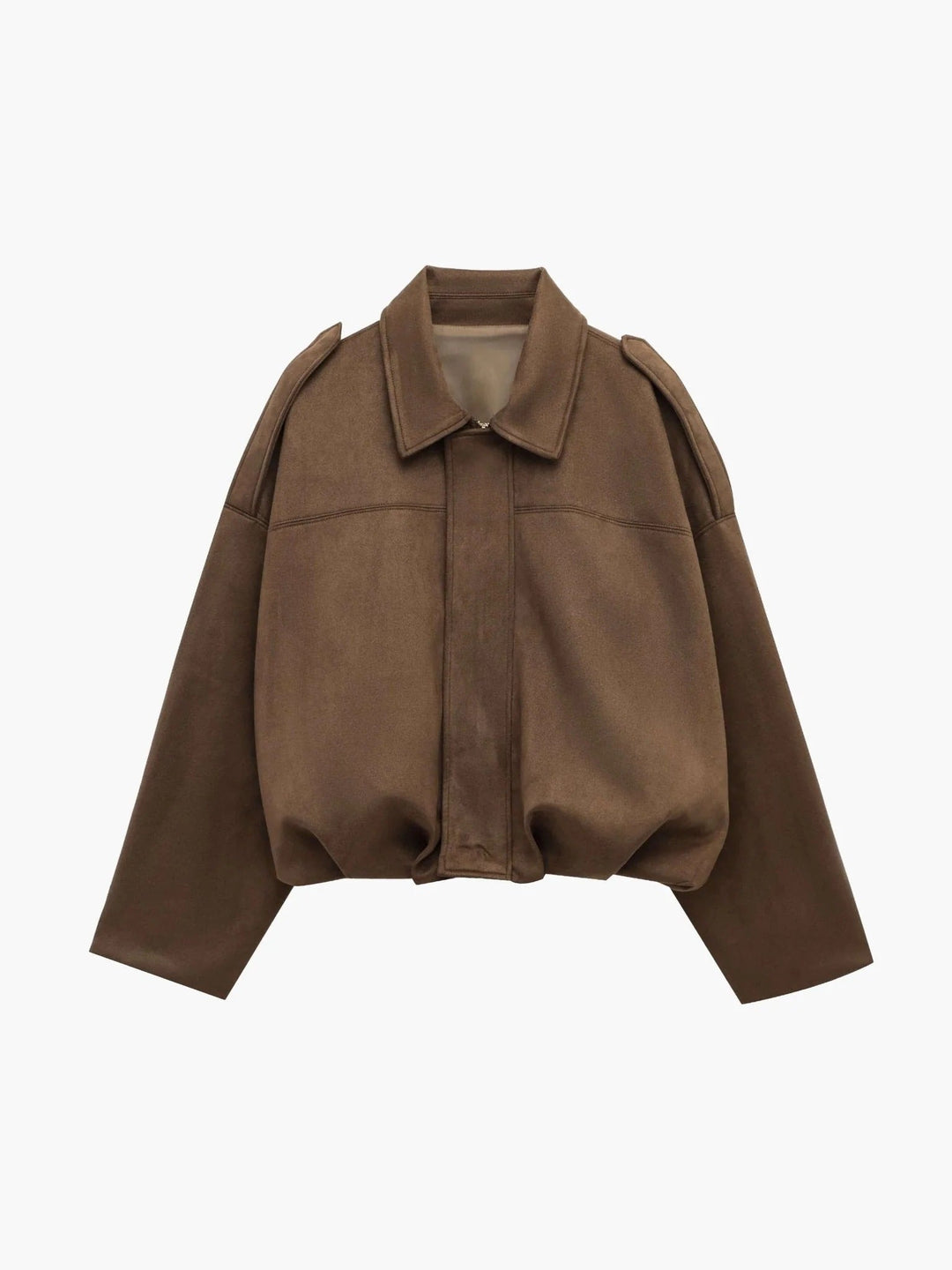 Ondine Suede Bomber Jacket