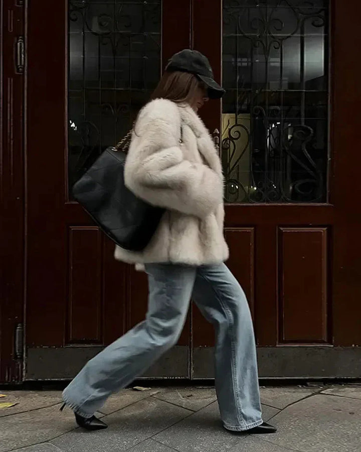 Carolina Oversized Faux Fur Coat