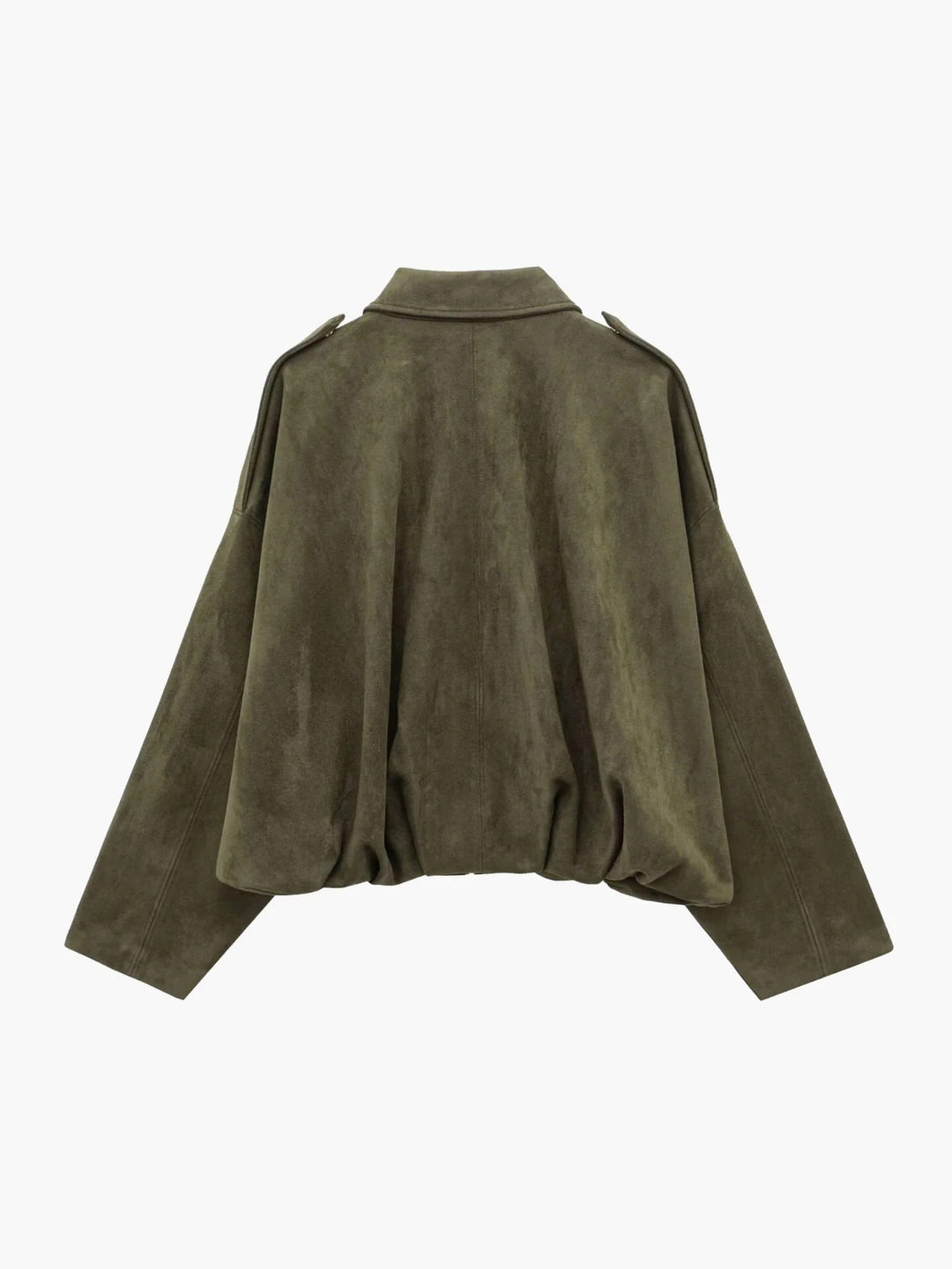 Ondine Suede Bomber Jacket