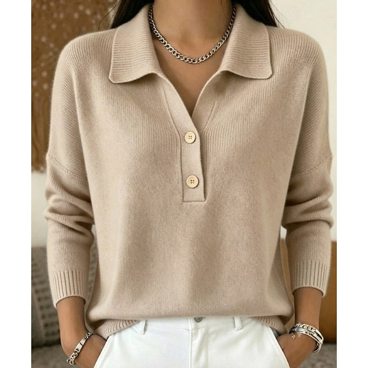 Odalys Button Polo Sweater