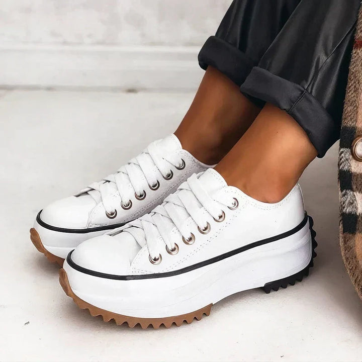 Josie Platform Canvas Sneakers