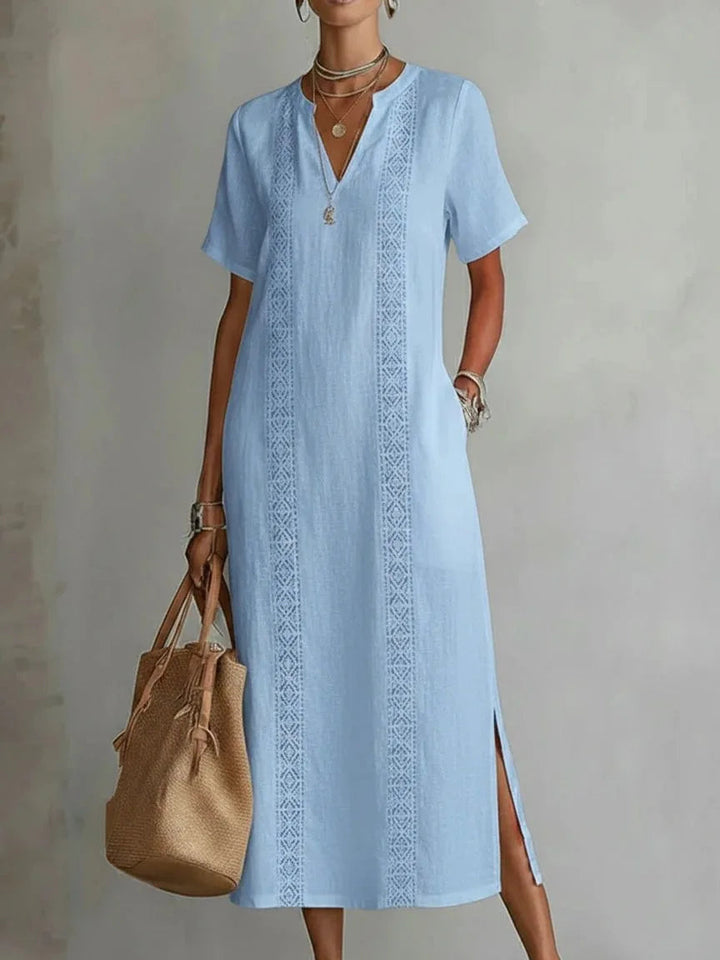 Faith Side Slit Maxi Dress