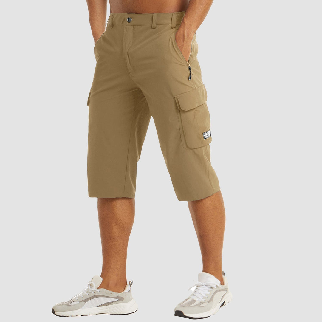 Edward Cargo Pocket Casual Knee Length Shorts