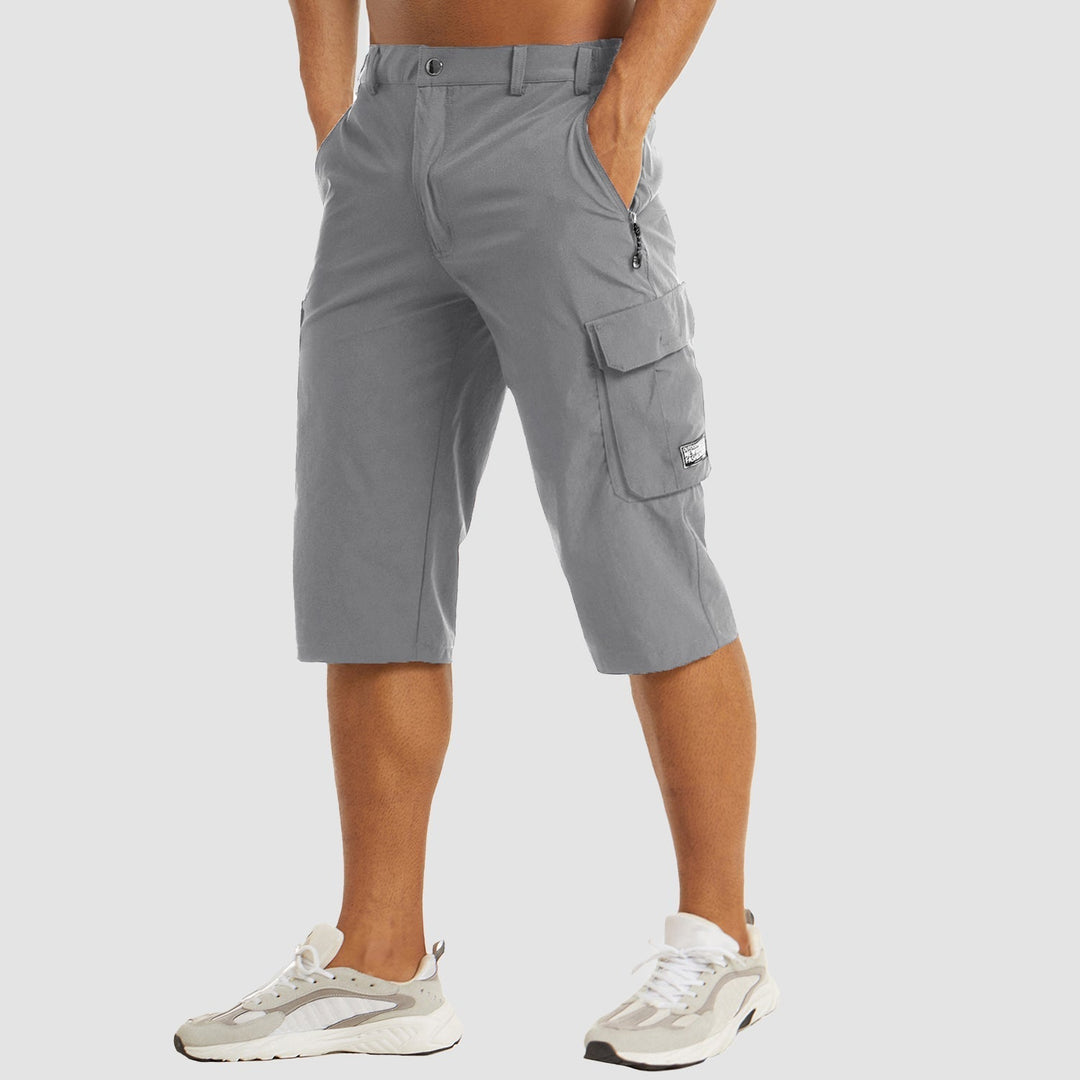 Edward Cargo Pocket Casual Knee Length Shorts