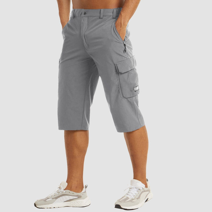 Edward Cargo Pocket Casual Knee Length Shorts