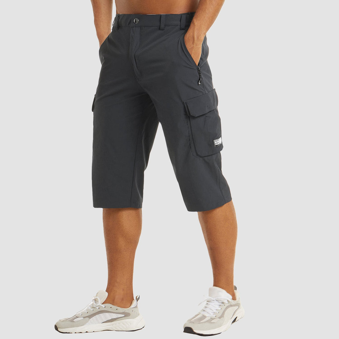 Edward Cargo Pocket Casual Knee Length Shorts