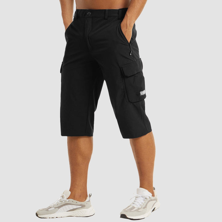 Edward Cargo Pocket Casual Knee Length Shorts