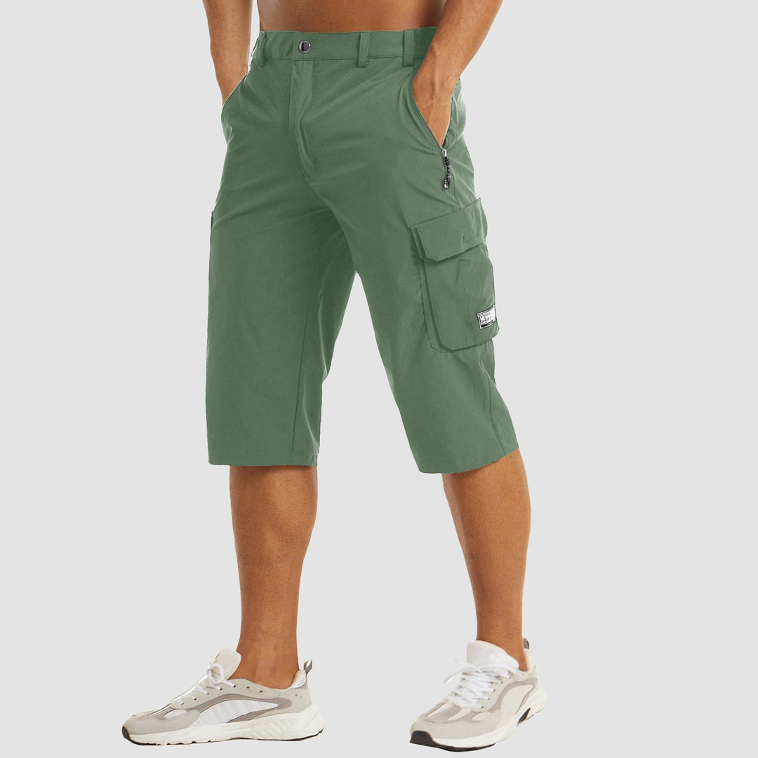 Edward Cargo Pocket Casual Knee Length Shorts