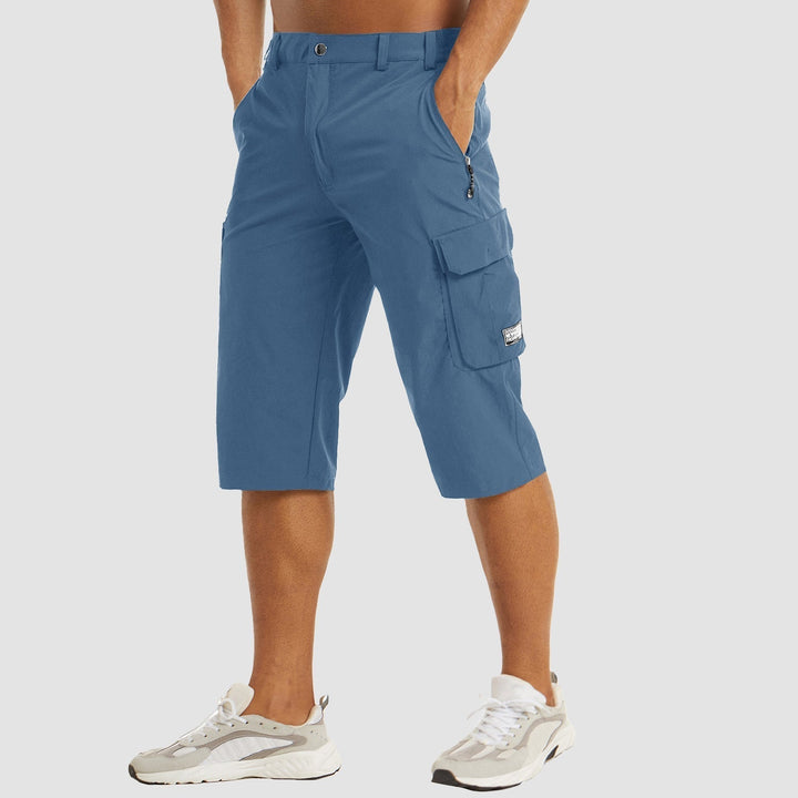 Edward Cargo Pocket Casual Knee Length Shorts