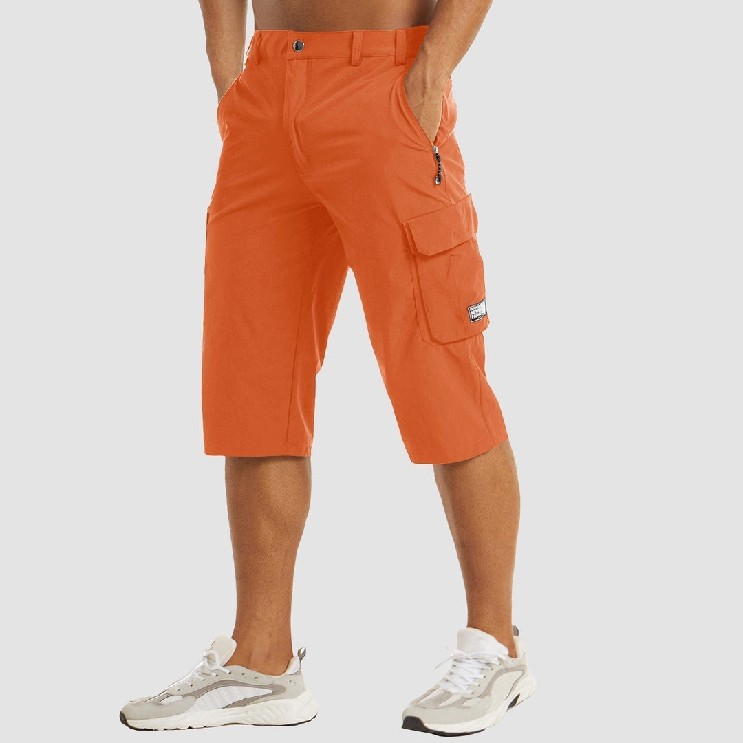 Edward Cargo Pocket Casual Knee Length Shorts