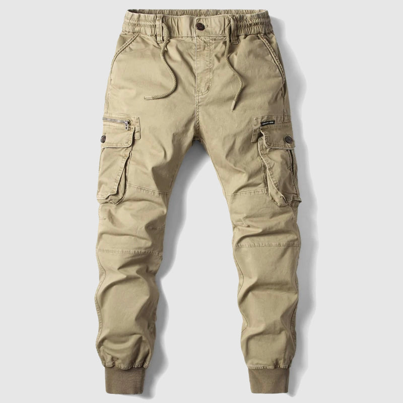 Henrik Slim Fit Cargo Pocket Casual Pants