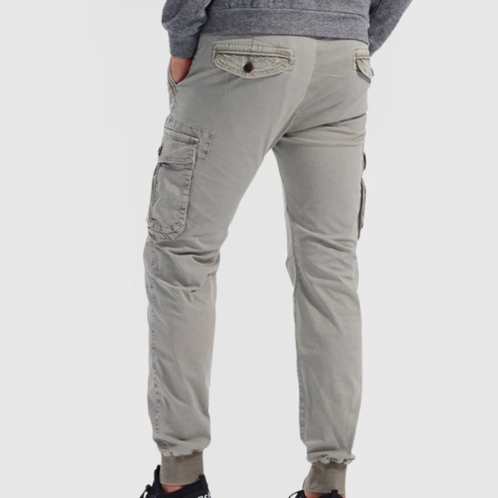 Henrik Slim Fit Cargo Pocket Casual Pants