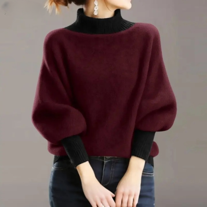 Simone Lantern Sleeve Sweater